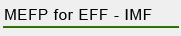 MEFP for Extended Financing Facility